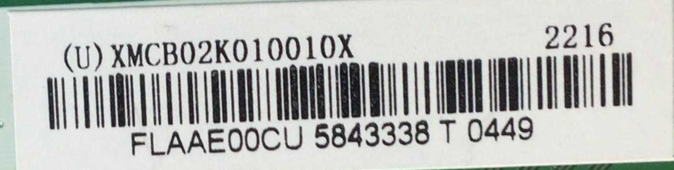 T-CON PARA TV VIZIO ORIGINAL / NUMERO DE PARTE XMCB02K010 / 715GC633-T01-000-004D / FLAAE00CU / 5843338 / DISPLAY T320HVN05.D / MODELO D32FM-K01 / D32FM-K01 LTPWN5NY - Imagen 3